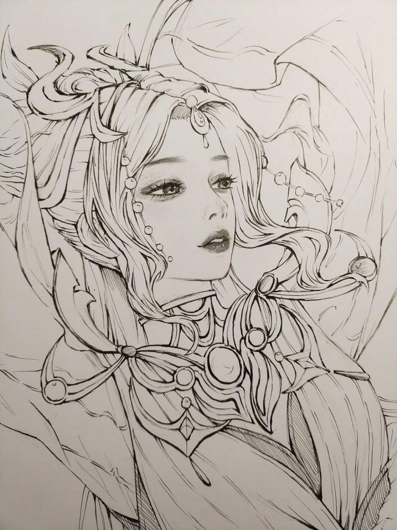 王者荣耀画画大全集,王者荣耀的画画大全-第6张图片-于都网 王者荣耀画画大全集,王者荣耀的画画大全-第6张图片-于都网