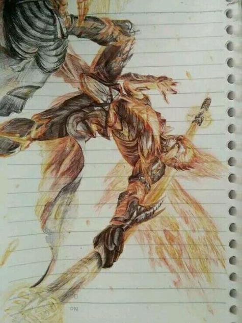 王者荣耀英雄素描大全（王者英雄素描画）